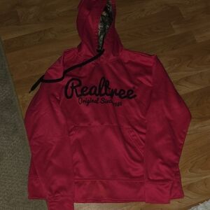Realtree Hot Pink Hoodie with Camo-Lined Hood